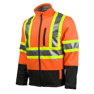 softshell reflective jacket