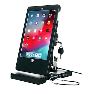 CTA Digital Flat-Folding Tabletop Security Stand for iPad Gen. 5-6