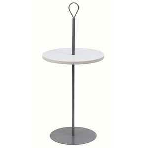 !nspire Contemporary Accent TableWhite/Grey The Home Depot Canada