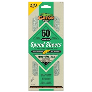 Gator ZIP Speed Sheets Medium 60 Grit (5-Pack) | The Home Depot Canada