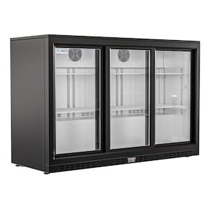 Koolmore 53 in. Three-Door Back Bar Refrigerator - 11.3 Cu Ft